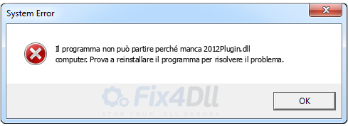 2012Plugin.dll mancante