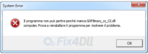 GDFBinary_cs_CZ.dll mancante