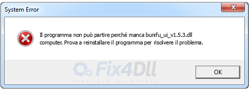 bunifu_ui_v1.5.3.dll mancante