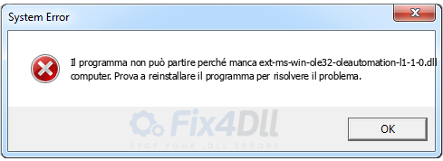 ext-ms-win-ole32-oleautomation-l1-1-0.dll mancante