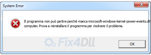 microsoft-windows-kernel-power-events.dll mancante